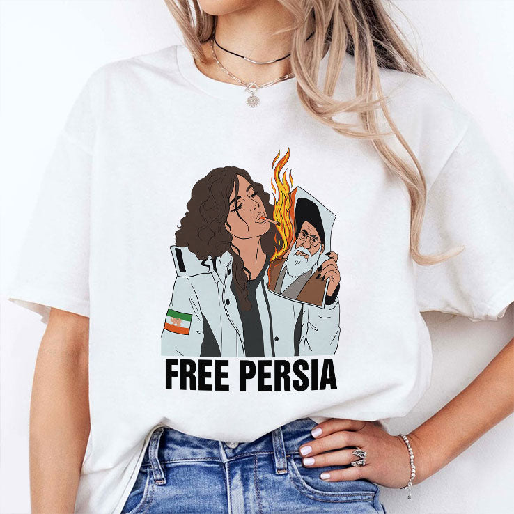 Free Persia Woman Life Freedom T Shirt