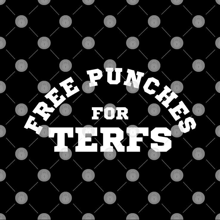 Free Punches For Terfs Shirt