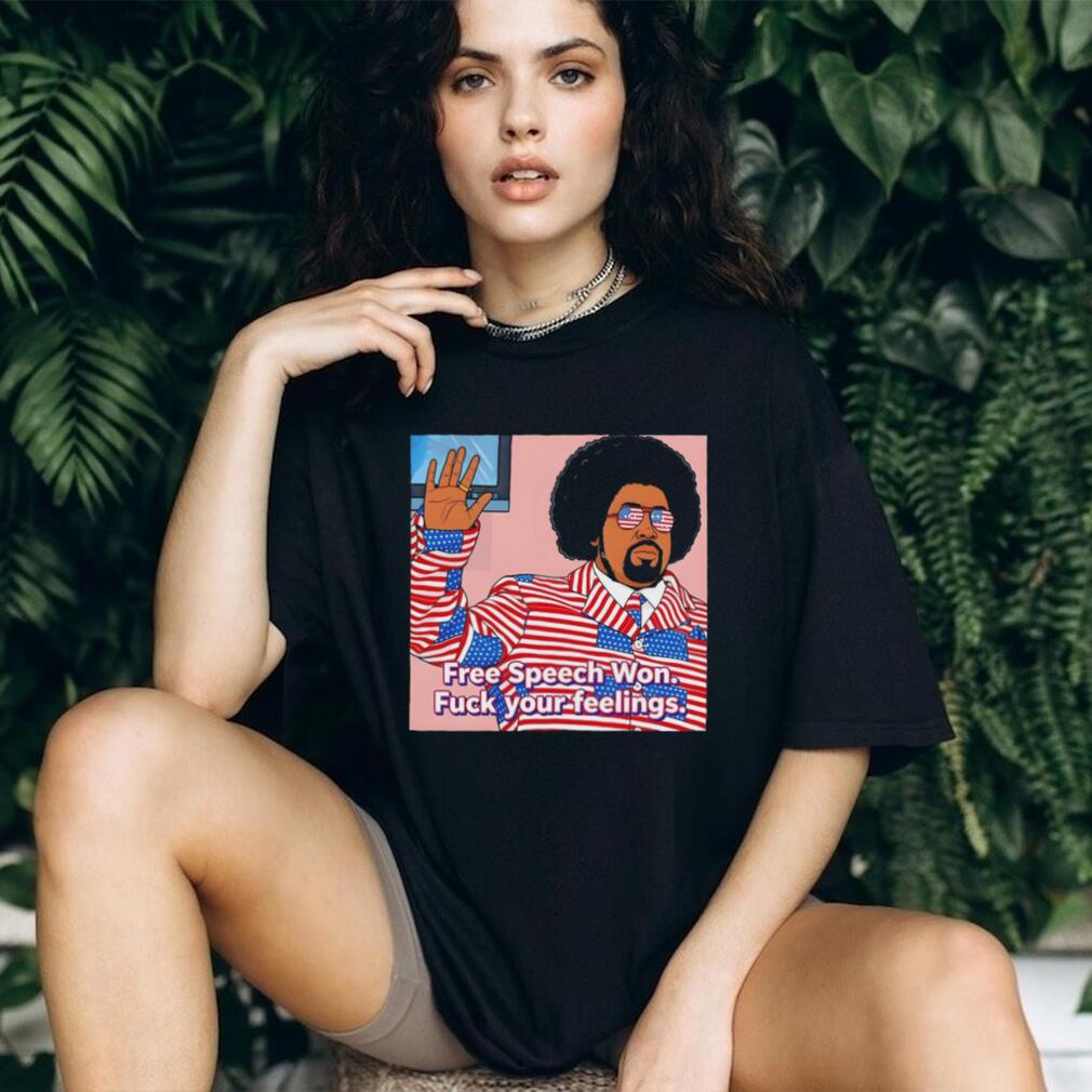 Free Speech Won Fuck Your Feelings Patriotic Sunglasses T Shirt