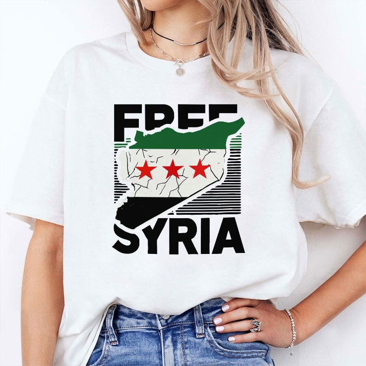 Free Syria T Shirt