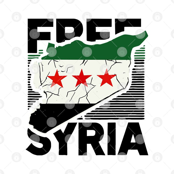 Free Syria T Shirt