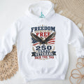 Freedom 250 Years Veterans Paid The Tab Patriotic Shirt