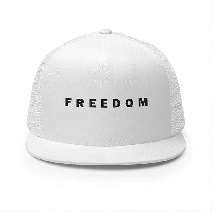 Freedom Charlie Kirk Trucker Cap