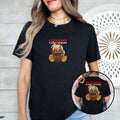 Freedom Defiant Santa Claus Middle Finger Christmas T Shirt