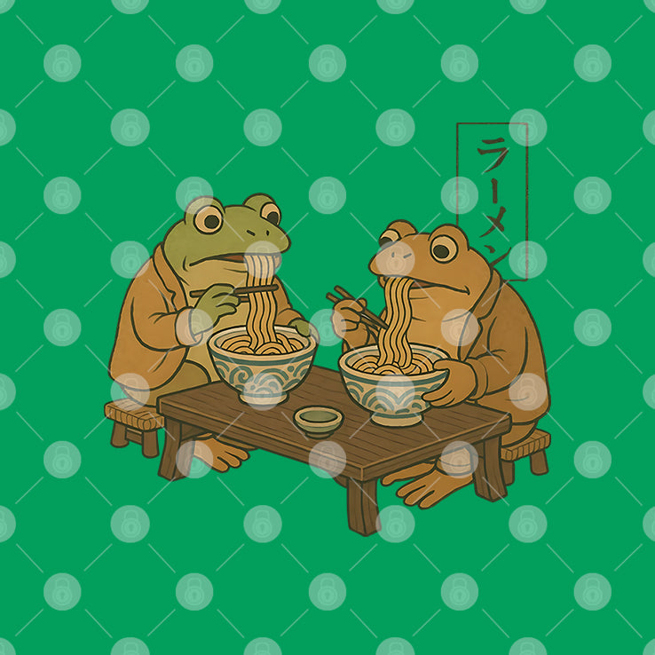 Frog And Toad Ramen T Shirt