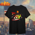 Frog Kermit Middle Finger And Miss Piggy Riding Car At Mcdonalds Shirt