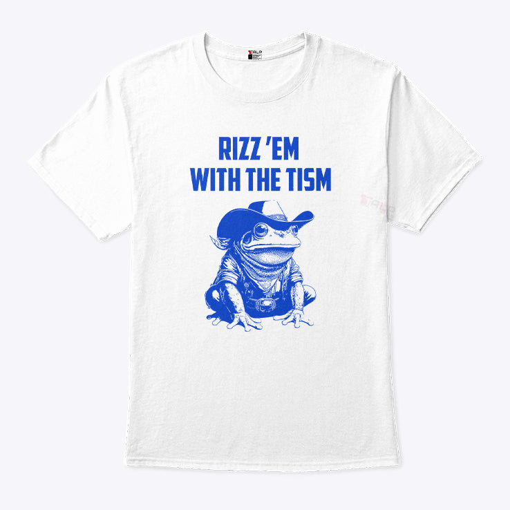 Frog Rizz ‘Em With the ‘Tism Shirt