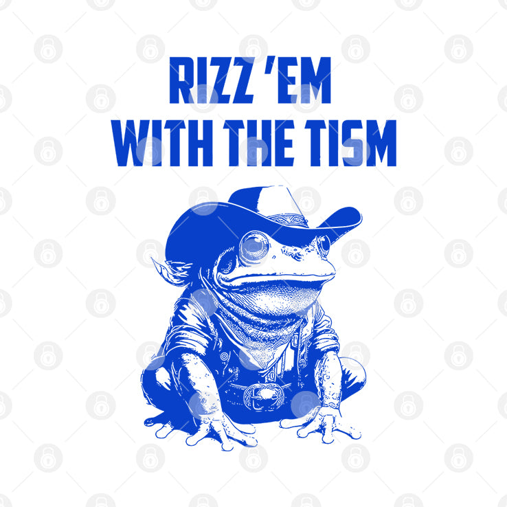 Frog Rizz ‘Em With the ‘Tism Shirt