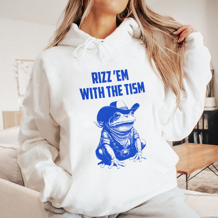 Frog Rizz ‘Em With the ‘Tism Shirt