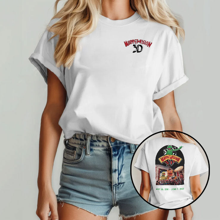 Frog The Kermit Muppet Vision 3D Tribute May 16 1991 – June 7 2025 T Shirt