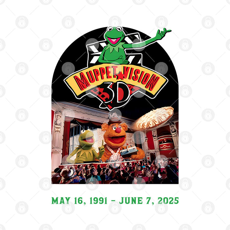 Frog The Kermit Muppet Vision 3D Tribute May 16 1991 – June 7 2025 T Shirt