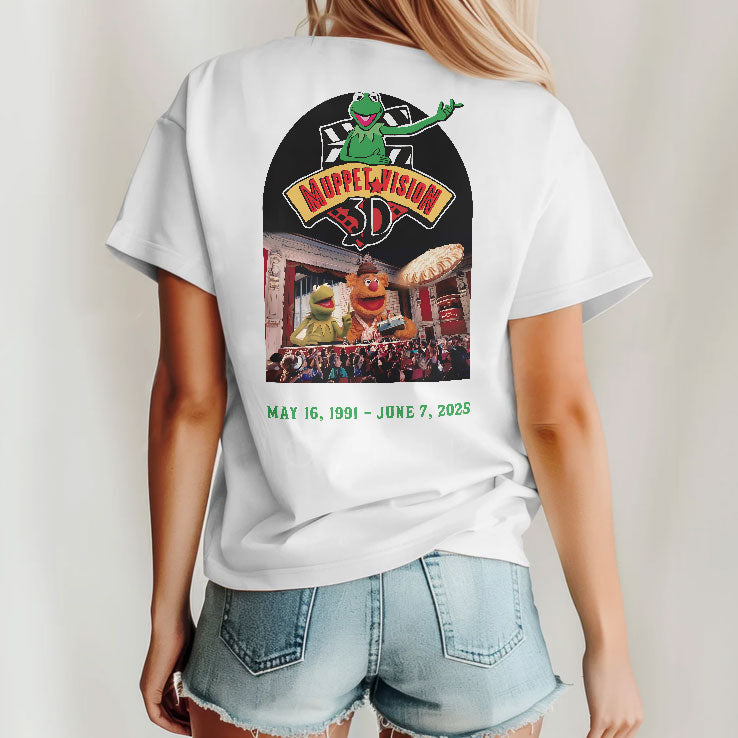 Frog The Kermit Muppet Vision 3D Tribute May 16 1991 – June 7 2025 T Shirt