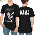 [Front+Back] AZAB All Zionists Are Bastards Shirt