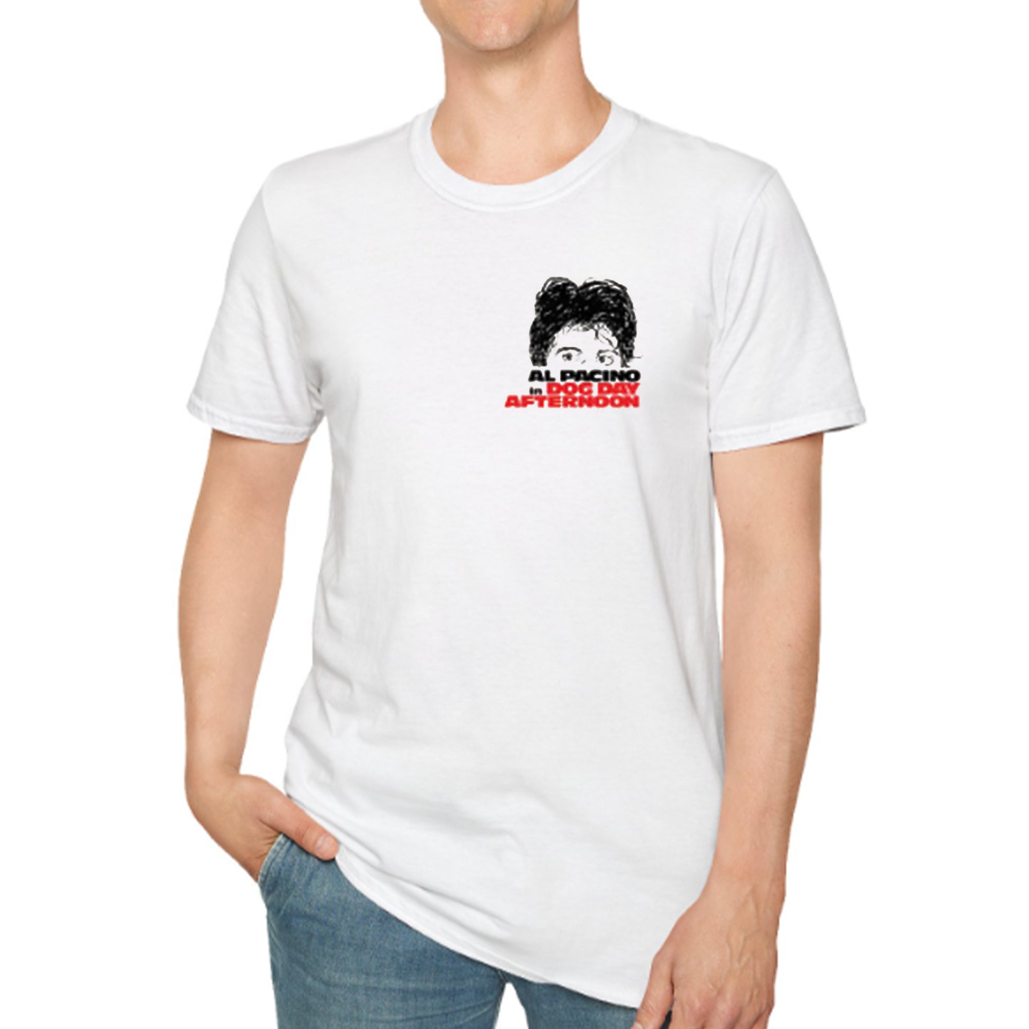 [Front+Back] Al Pacino In Dog Day Afternoon In August 1972 Shirt