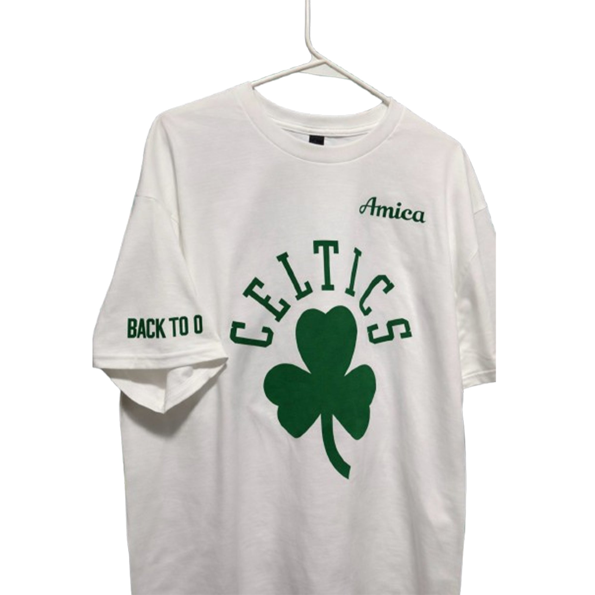 [Front+Back] Amica Celtics Tatum Back To 0 Shirt
