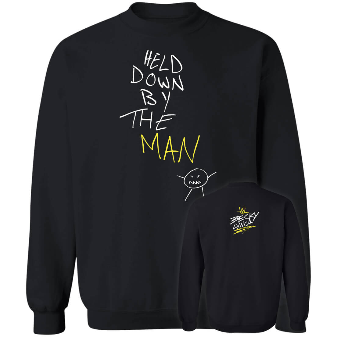 [Front+Back] Becky Lynch Held Down By The Man Shirt