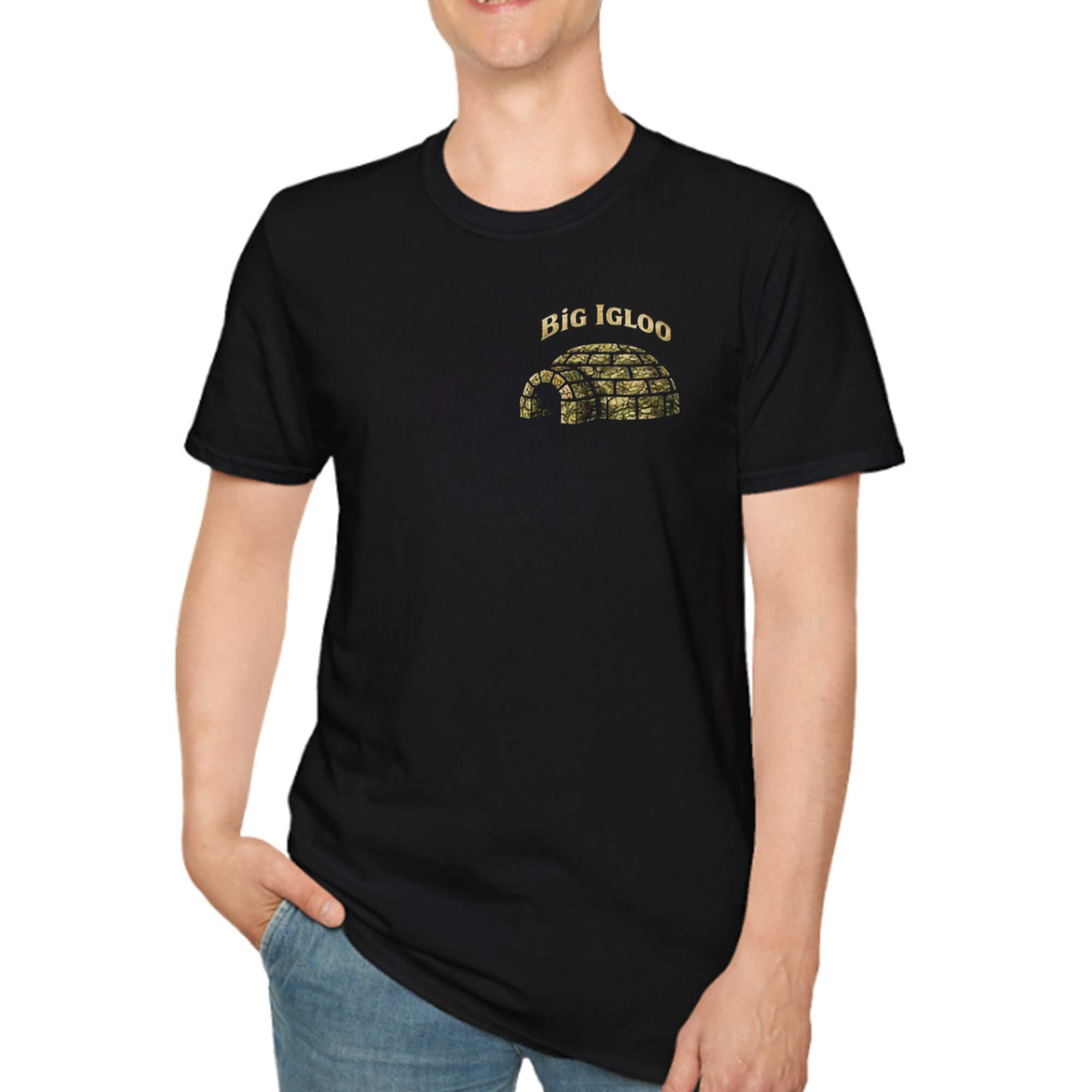 [Front+Back] Big Igloo Men Only Want A Hilux Technical Shirt