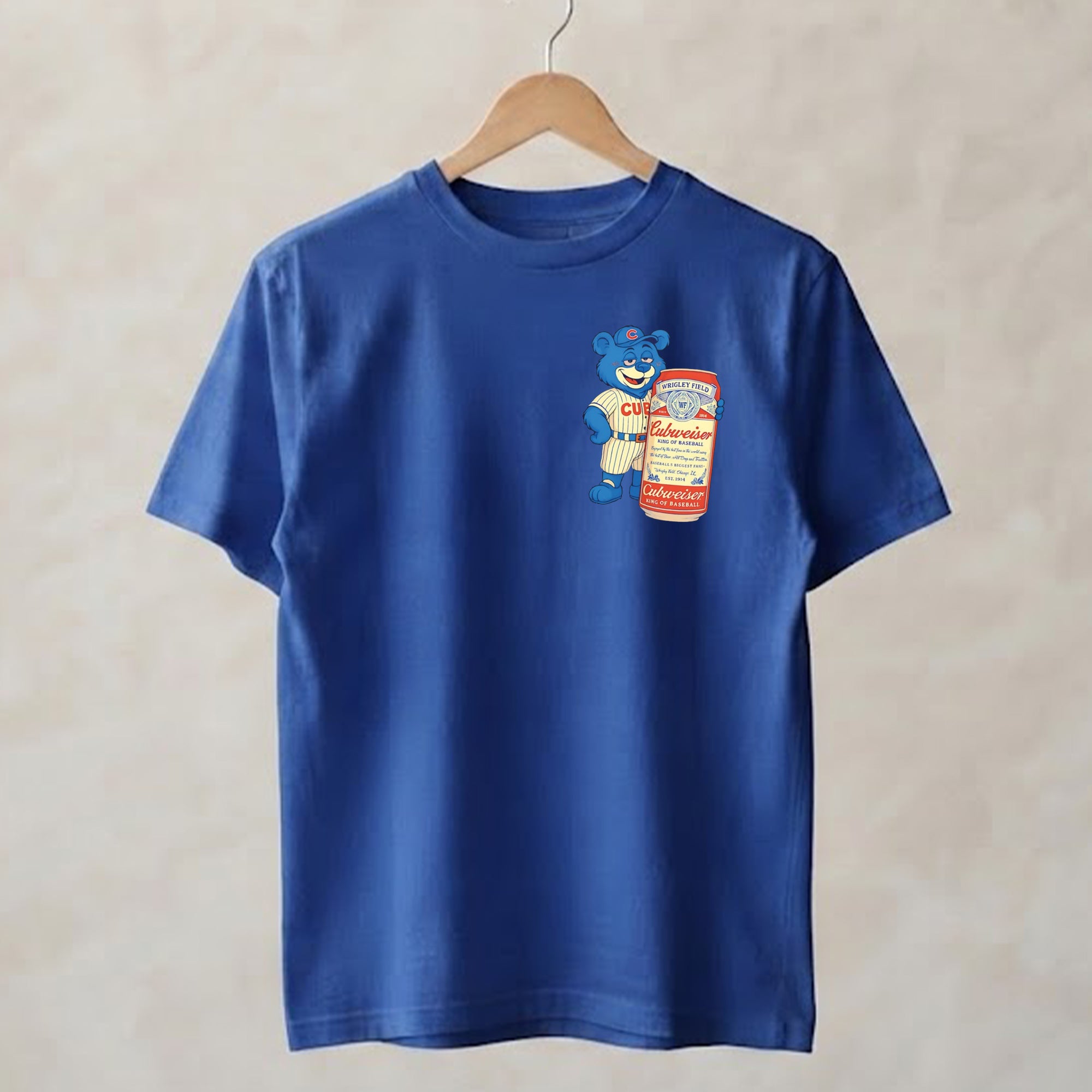 [Front+Back] Cubweiser King Of Baseball Shirt