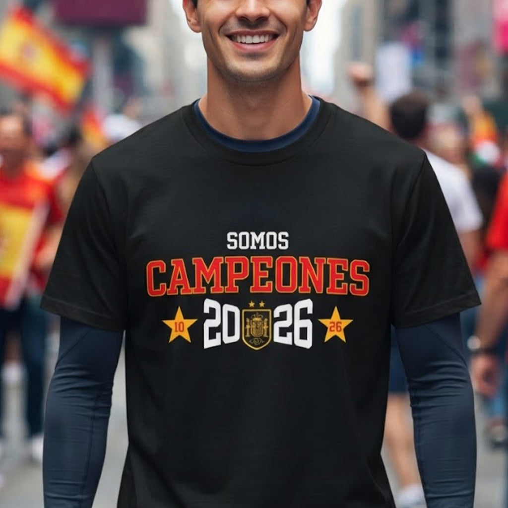[Front+Back] Espana Somos Campeones 2026 Shirt