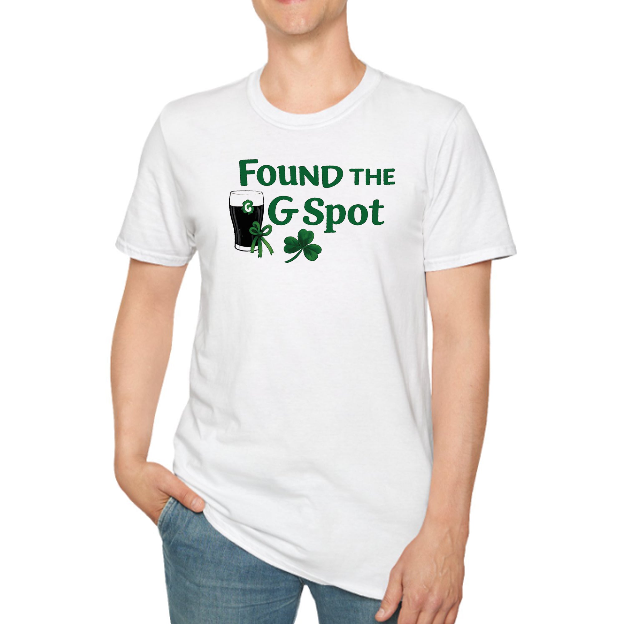 [Front+Back] Found The G Spot Tini Bit Lucky Shirt