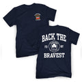 [Front+Back] In Loving Memor Ff Pat Brady Back The Bravest Shirt