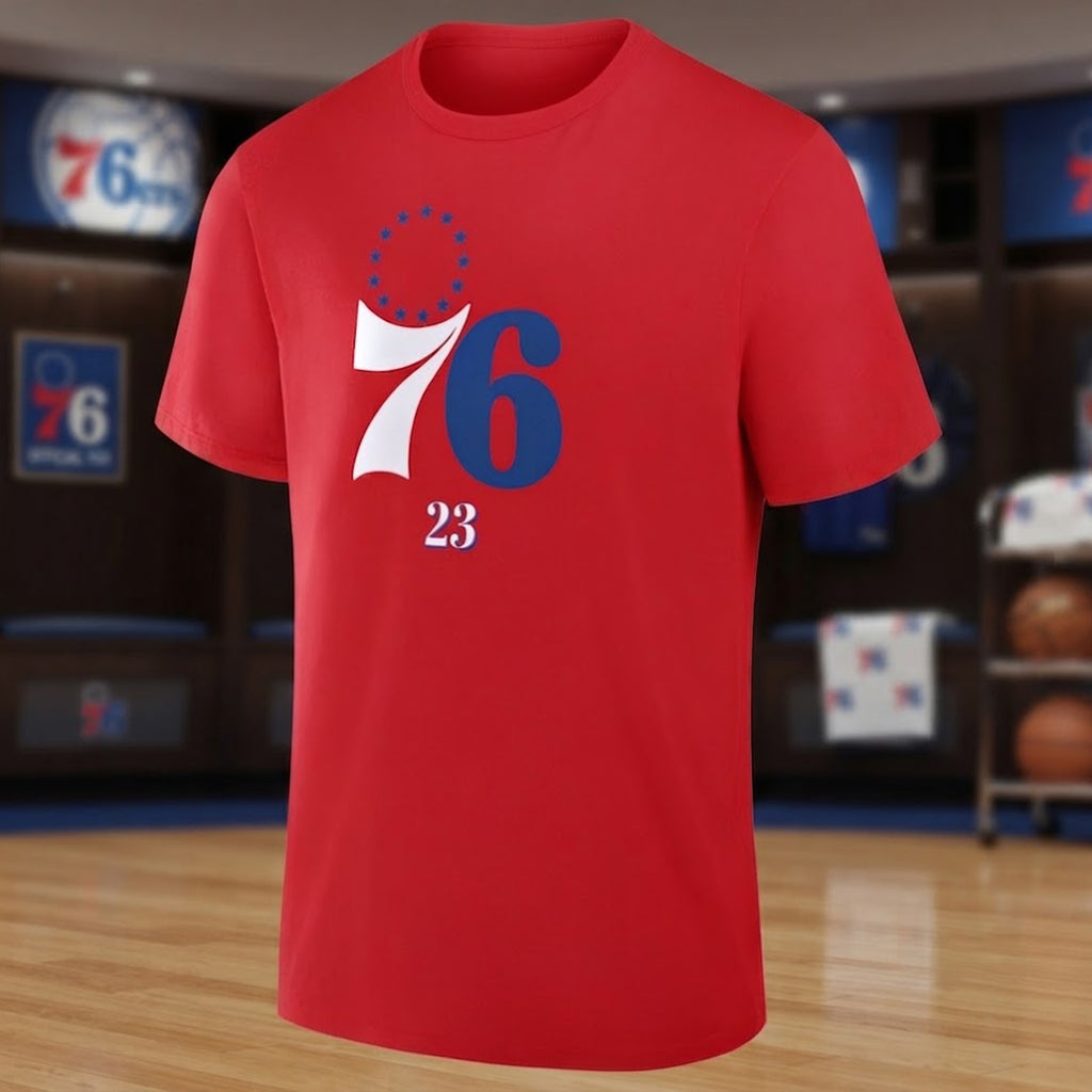 [Front+Back] James 23 76ers Shirt