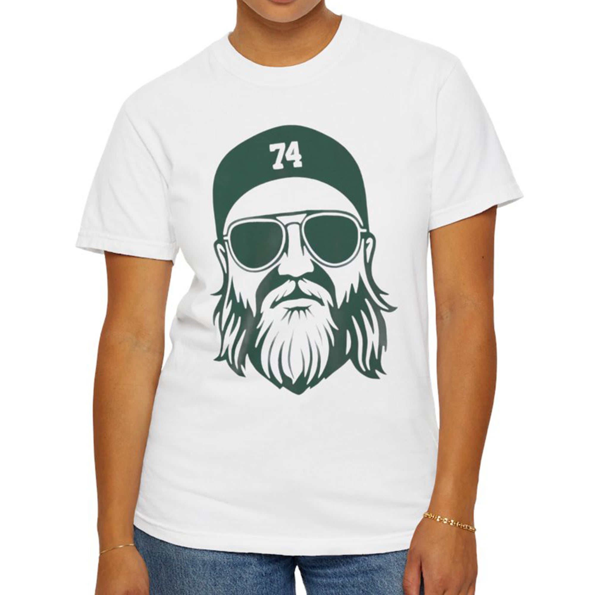 [Front+Back] Nick Mangold A True Jets 74 2025 Shirt