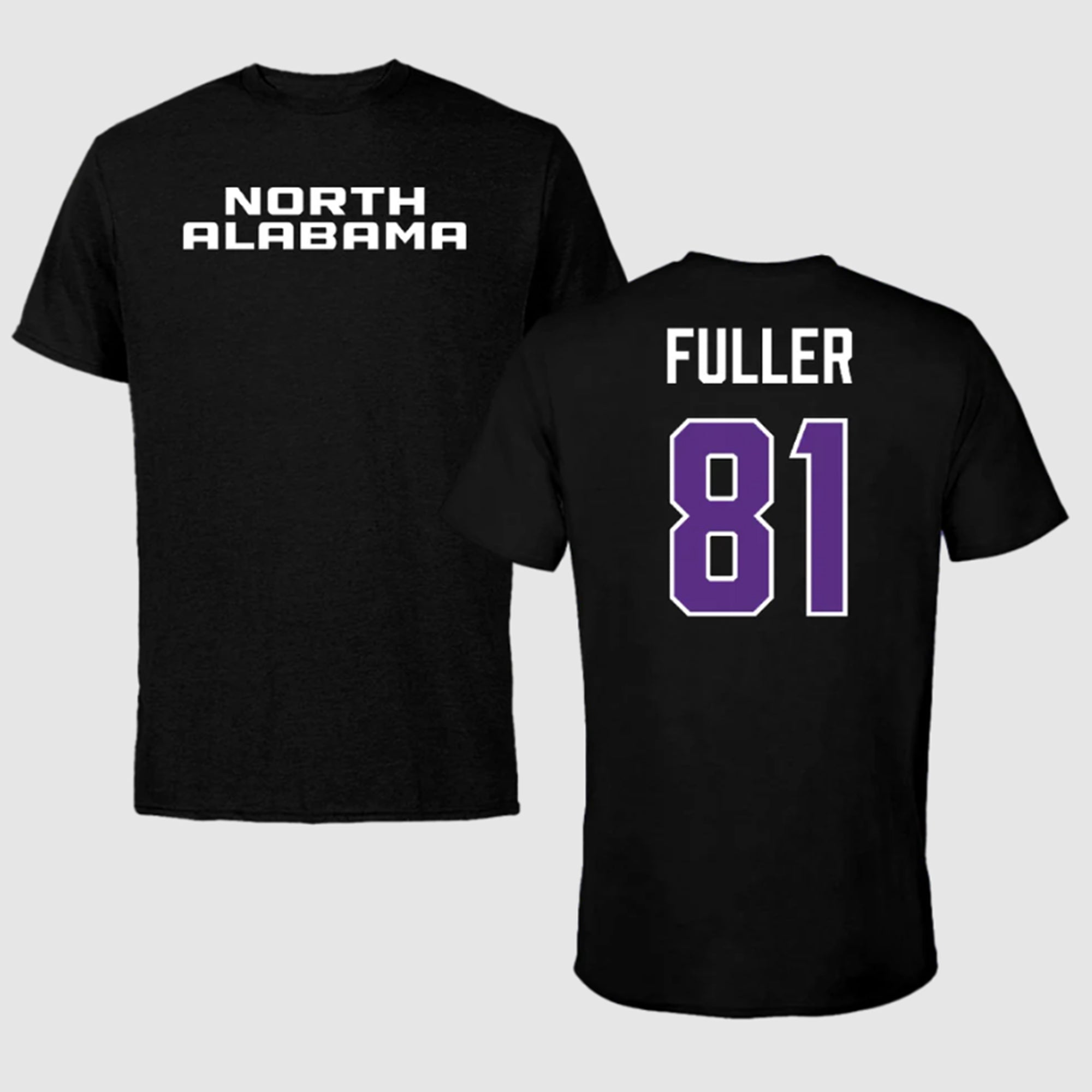 [Front+Back] North Alabama Noah Fuller Shirt