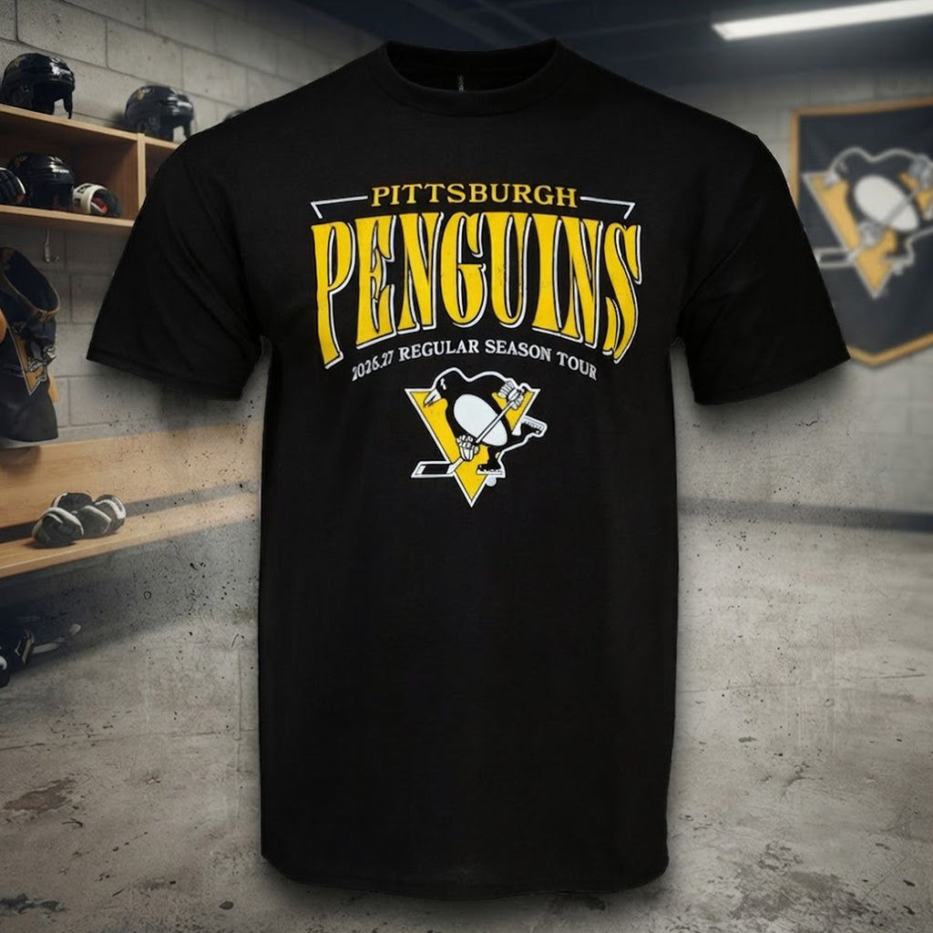 [Front+Back] Pittsburgh Penguins Regular Season Tour 2026 27 Shirt