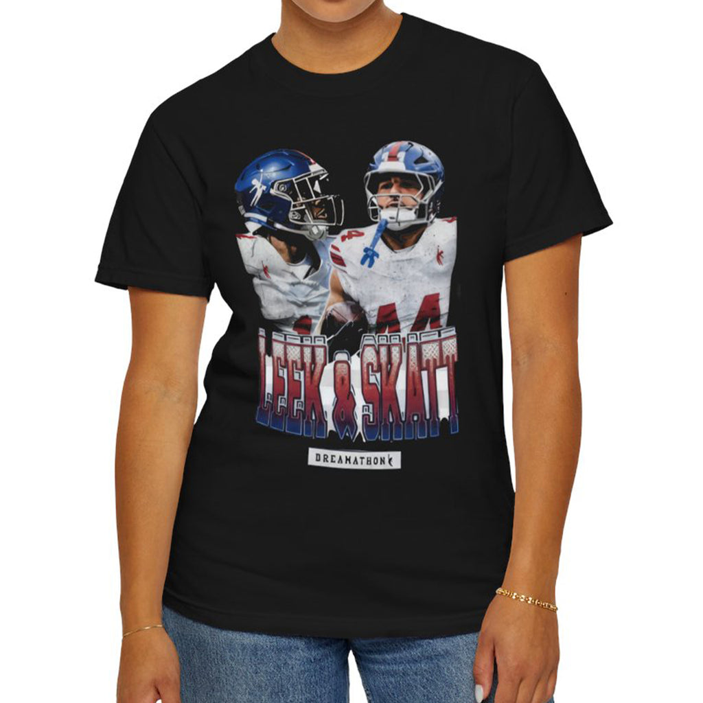 [Front+Back] Wan’Dale Robinson wear Leek and Skatt Dreamathon Shirt