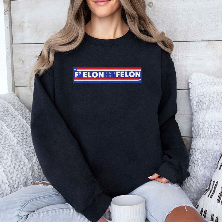 Fuck Elon And The Felon T Shirt