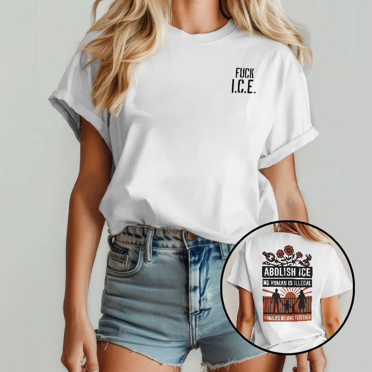 Fuck ICE Abolish ICE T Shirt