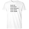 Fuck Ice Fuck Maga Fuck Fascists Fuck Terfs Fuck Trump Hudson Williams Shirt