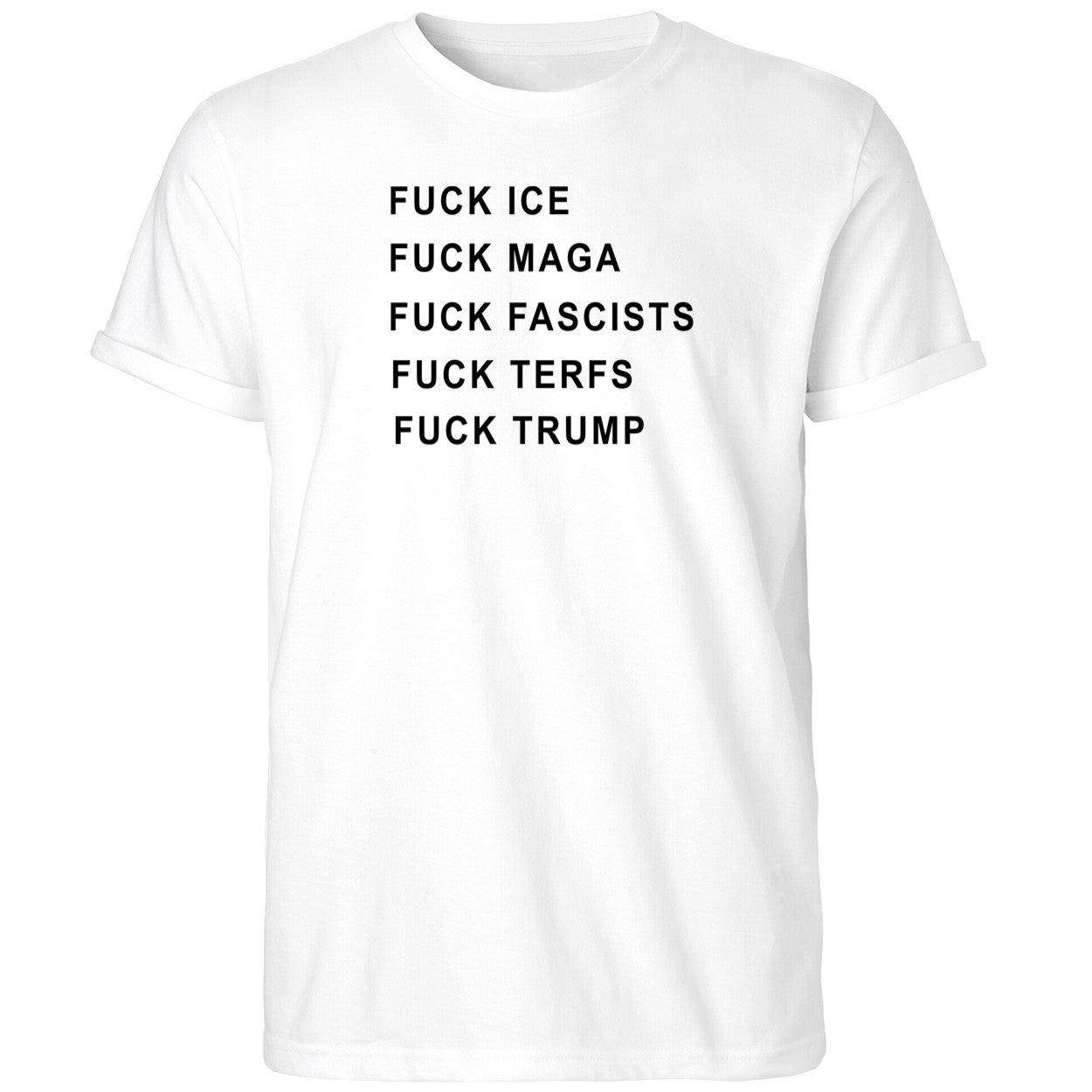 Fuck Ice Fuck Maga Fuck Fascists Fuck Terfs Fuck Trump Hudson Williams Shirt