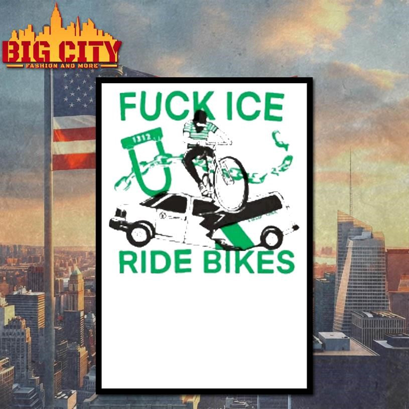 Fuck Ice Ride Bikes Shirt
