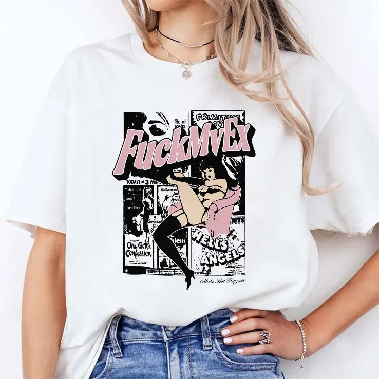 Fuck My Ex Hells Angels T Shirt