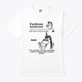 Fucktose Intolerant Noun Fucktose Intolerant Definition T Shirt