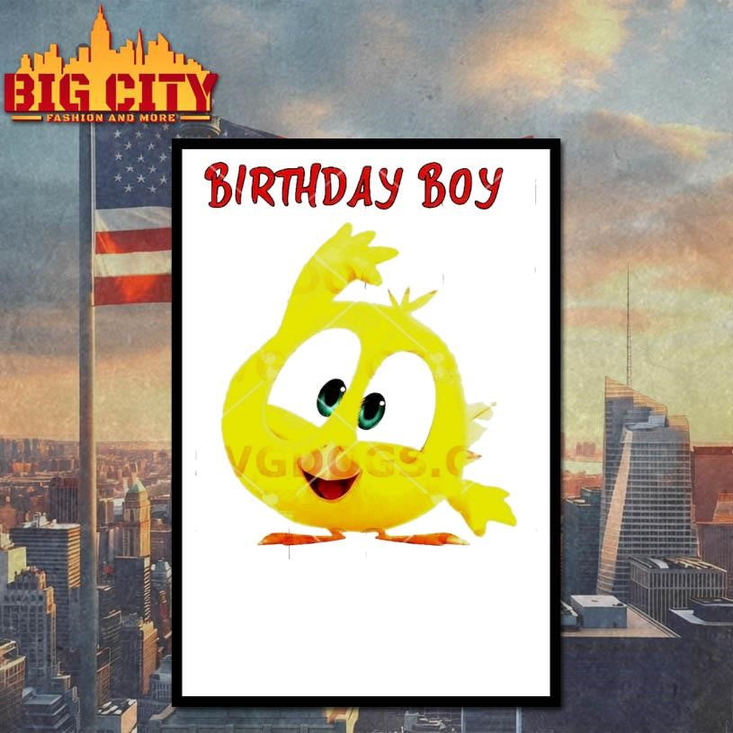 Funny Chicken Birthday Boy Shirt