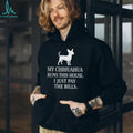 Funny Chihuahua Owner Shirt My Chihuahua Runs This House T Shirt