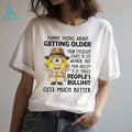 Funny Getting Older Eyesight Detective Graphic Cartoon T Shirt