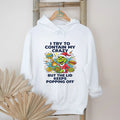 Funny Grinch I Try To Contain My Crazy But The Lid Keeps Popping Off T Shirt