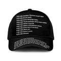 Funny Moring Routine Trucker Cap