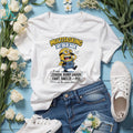 Funny Multitasking At Old Age Minion T Shirt