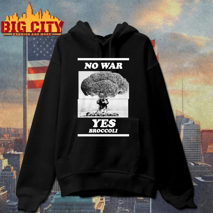 Funny No War Yes Broccoli t-shirt