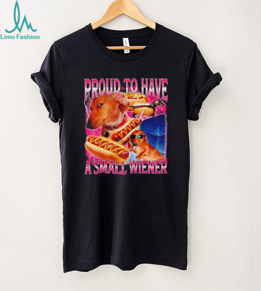 Funny Small Wiener Dachshund Dog Retro Graphic T Shirt
