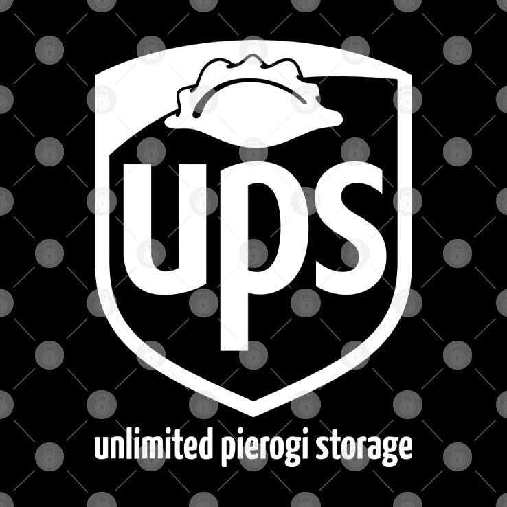 Funny UPS Shipping Unlimited Pierogi Storage Shirt