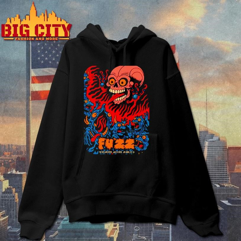 Fuzz Tour Los Angeles Ca On Jan 23 2026 Shirt
