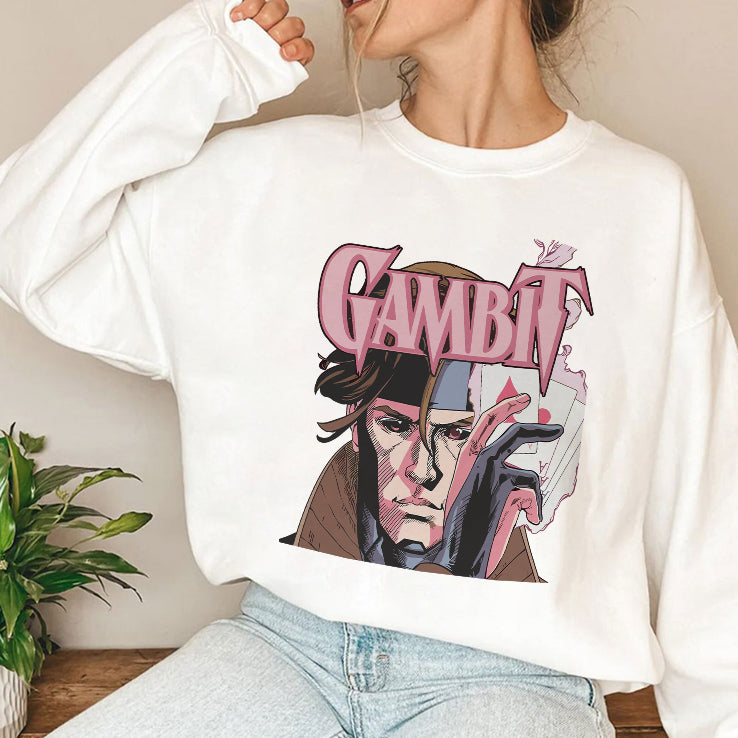 Gambit Playing Card X-Men Shirt