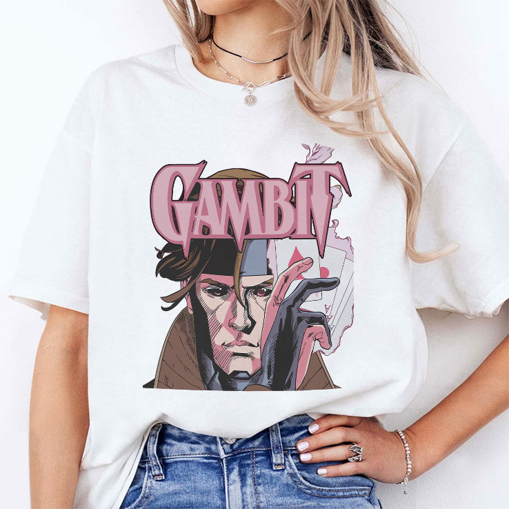 Gambit Playing Card X-Men Shirt