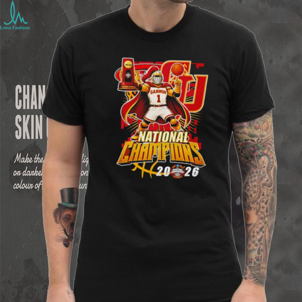 Gannon University 2026 NCAA DII Basketball National Champions T Shirt